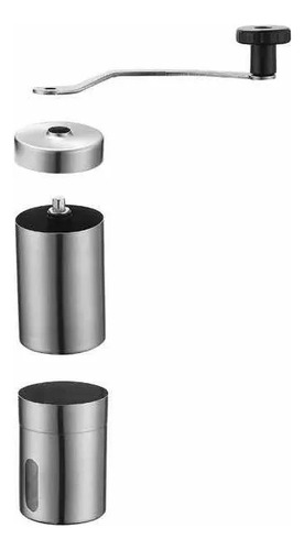 Molinillo De Café Manual Amoladora De Café Acero Inoxidable Plateado