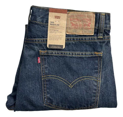 505 Pantalon Para Levis Hombre Regular