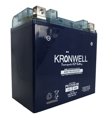 Imagen 2 de 10 de Bateria De Gel Kronwell Suzuki Gn 250