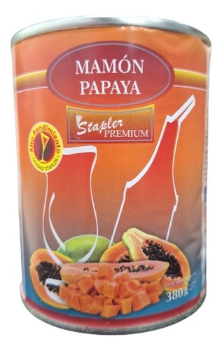 Pulpa De Papaya Para Coctel Lata Stapler 380g