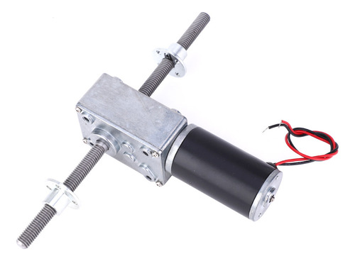 Geared Worm Motor Gear, Velocidade De Rosca Coaxial De Eixo