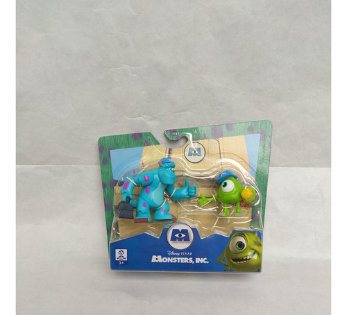 Set 2 Figura Monster Inc Sullivan Mike Wazowski Disney Pixar