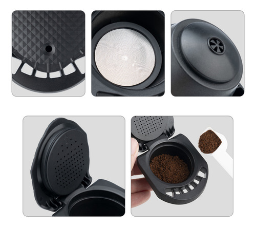 Adaptador cápsula reutilizável Dolce Gusto Gênio S Piccolo
