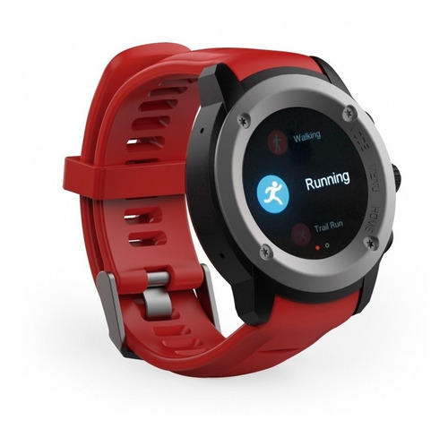 Smartwatch Android Draco Rojo 1.3 PuLG Touch Reloj12 Ghia