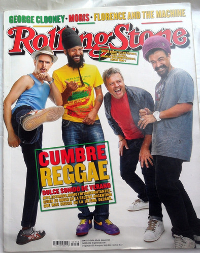 Rolling Stone 166 Cumbre Reggae : Cafres Pericos Fidel Nadal