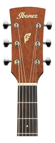 Guitarra Electroacústica Ibanez PF12MHCE para diestros open pore natural laurel open pore