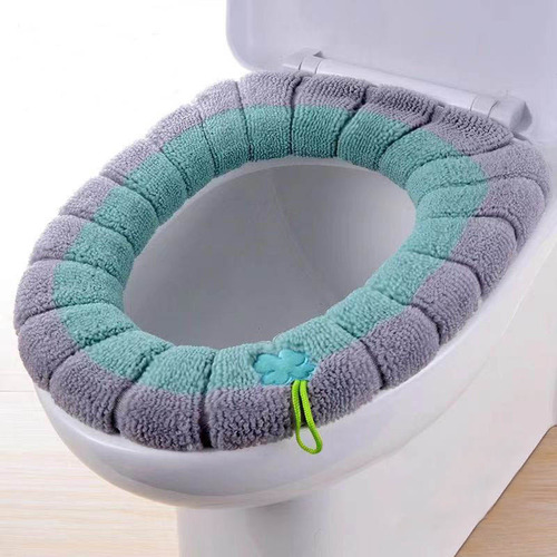 Tapete De Inodoro Cálido Con Funda De Inodoro