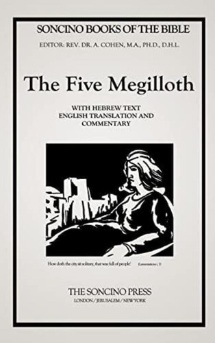 The Five Megilloth (soncino Books Of The Bible), De Cohen, A. Editorial Oem, Tapa Dura En Inglés