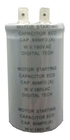 Capacitor De Marcha Nevera LG 60 Mfd