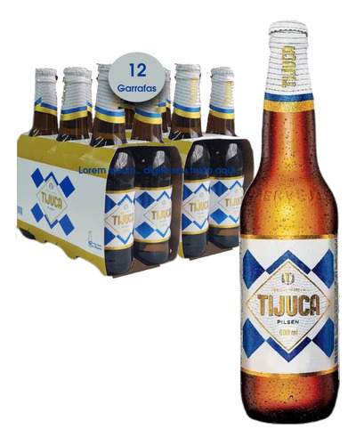 Cerveja Cerpa Tijuca 350ml (12 Garrafas)