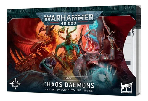 Gw Warhammer 40k Index Cards Chaos Daemons