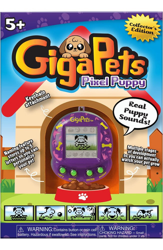 Tamagotchi Giga Pets Mascota Virtual Pixel Puppy Original.