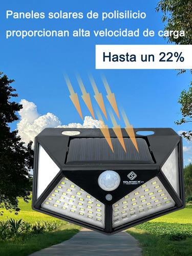 1pcs,lámpara Luz De Pared Solar Led Sensor De Movimiento