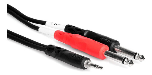 5 Cables De Audio Estereo Trs 3,5mm Macho A 2 Ts 1/4 | N