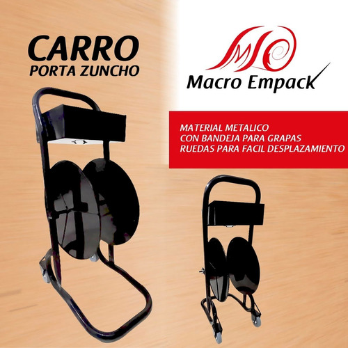 Carro Porta Zuncho Metálico 