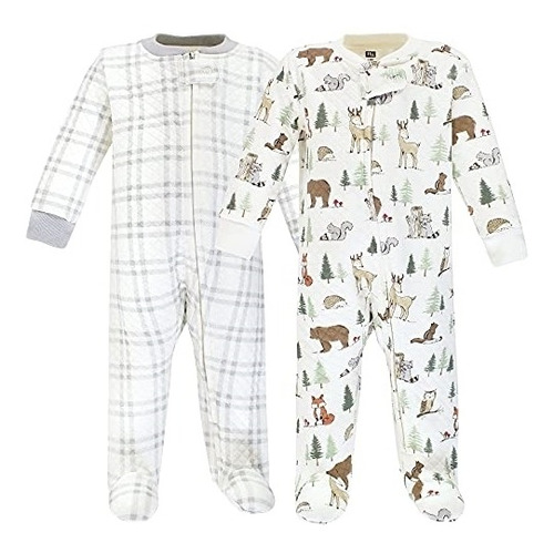 Ropa Para Bebe Pijama Con Cremallera Talla Preemie
