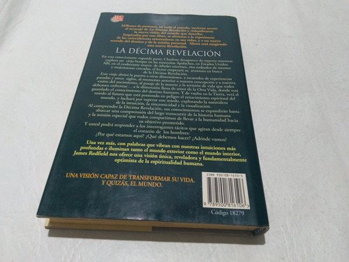 La Decima Revelacion - James Redfield - Tapa Dura (Usado)
