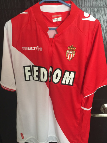 Jersey Caballero Macron Monaco Local 2013 - 2014