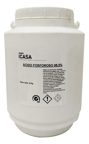 Acido Fosforoso 98.5% 5kg Formulación Fertilizantes Pr