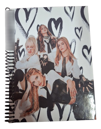K4os, Push4fun, Caos, Uff Baby. Cuaderno Tapa Dura X6 Unid. Azul