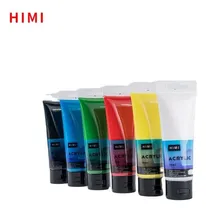Comprar Miya Himi Pintura Acrílica En Tubo: Set 6 Colores\u002F75ml