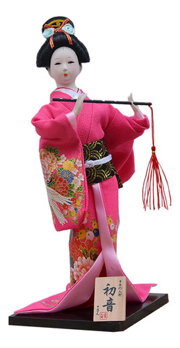 Estatua Tradicional De 12.0 In, Kimono Japonés, Muñeca