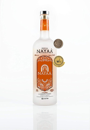 Mezcal Artesanal Nayaá Aromas De Guerrero Joven 750 Ml