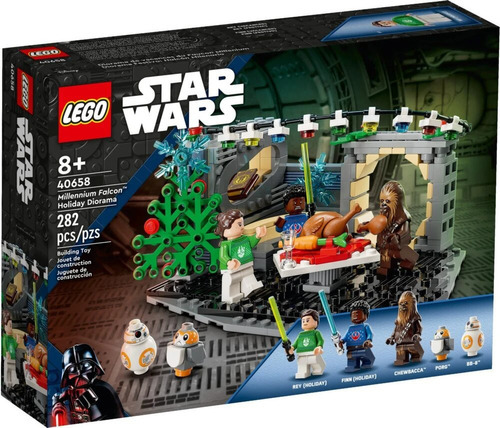 Lego Star Wars Diorama Festivo: Halcón Milenario 40658 282pz