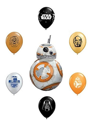 Globo De Látex Diseño De Star Wars De 11.0in.marca Pyle