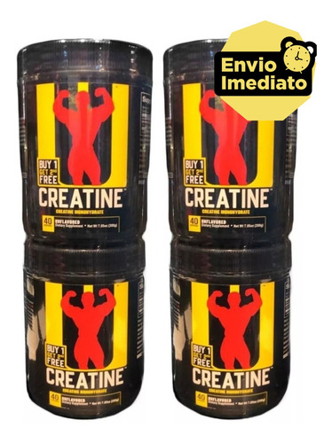 Combo Creatina Universal 4un Original Lacrado - Importado