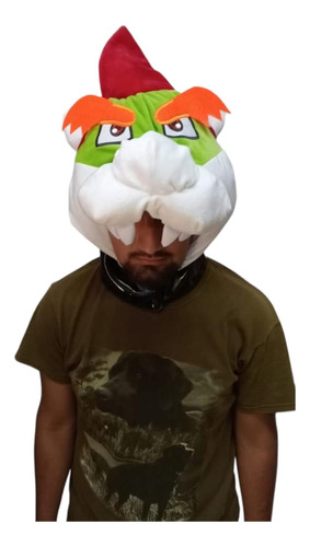 Gorro Bowser Dragón De Súper Mario Bros Extra Grande