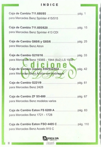 Manual De Servicio De Cajas De Cambio Mercedes Benz