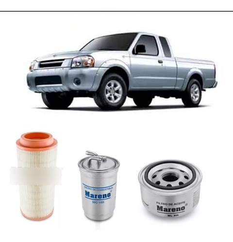 Kit Filtros Nissan Frontier 2.8 Chevrolet S10 Motor Mwm