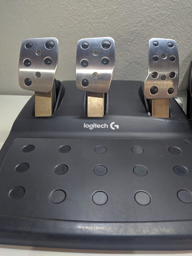 Volante E Pedais Logitech G29 + Brinde P/ Ps3 Ps4 Ps5 C/ Nf (Usado)
