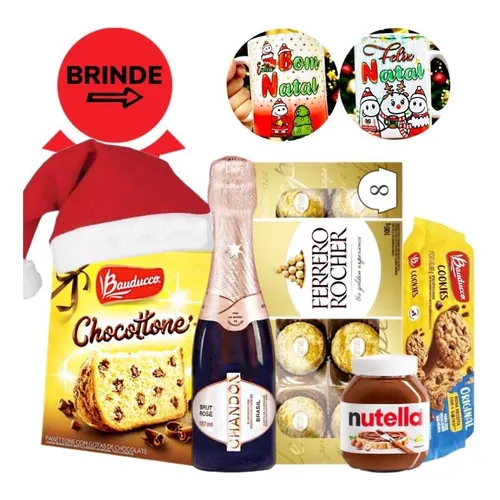 Cesta De Natal C/ Espumante/panetone Presente Empresa C/ Nf - Escorrega o Preço Cesta De Natal C/ Espumante/panetone Presente Empresa C/ Nf - Escorrega o Preço