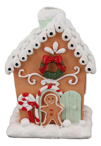 Mesa Clássica De Resina Requintada Christmas Gingerbread Hou