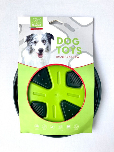 Plato Frisbee Nunbell Juguete Para Perro