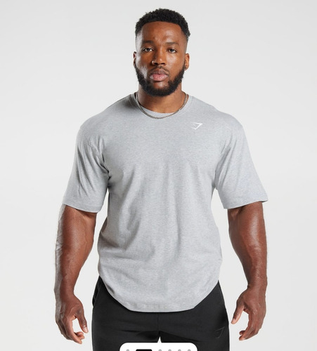 Playera Oversized Supreem Algodon Gym Sharkk Entrenar