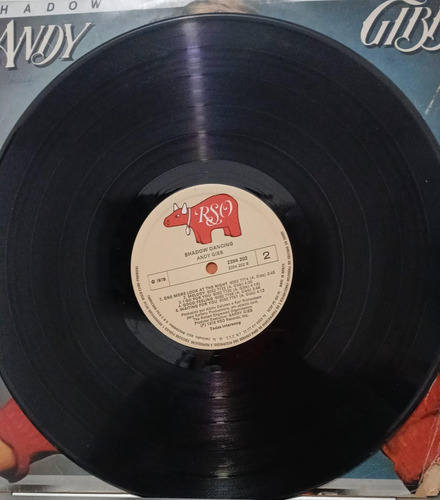 Lp Andy Gibb Shadow Dancing Estandar (Usado)