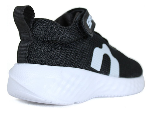 Tenis Niño Casuales Resistente Suela Ligera Color Negro 345