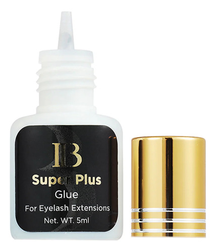 Adhesivo De Extensiones De Pestañas Ib Tapa Dorado
