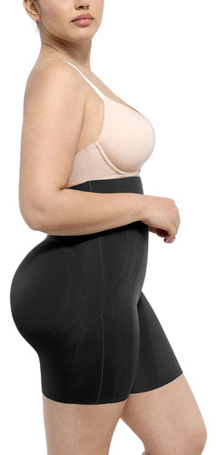 Short Reductor Modelador Invisible Magico Levanta Glúteos Negro Xxl
