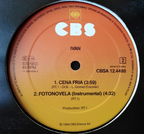 Ivan Fotonovela (chapter Ii) (Usado)