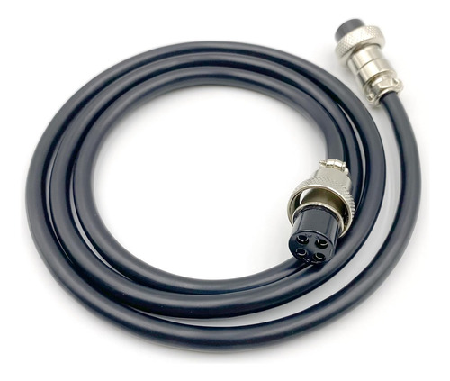 Juego De Cables De Aviación Doble Cabeza Hembra Gx16 4 Pines