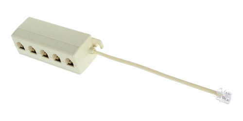 Divisor Telefónico Rj11 - Adaptador De Enchufe De Pared