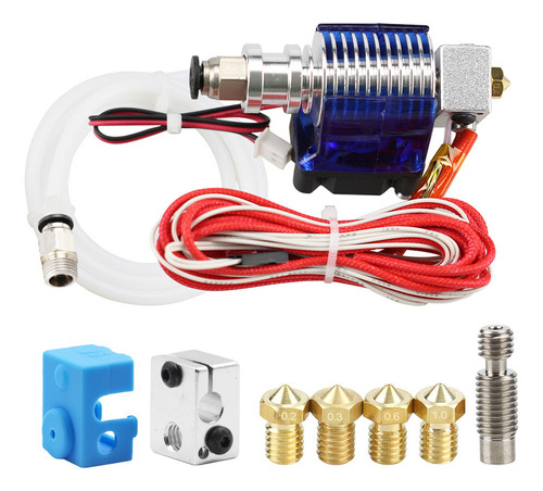 Kit Completo De Piezas De Extrusora 3d Bowden V6 Hot End De