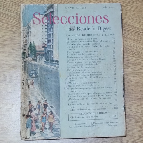 Revista Selecciones Del Reader's Digest Mayo 1953 N°150