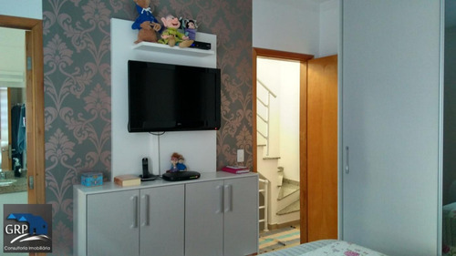 Imagem 12 de 15 de Cobertura Triplex Para Venda Em Santo André, Vila Valparaíso, 2 Dormitórios, 2 Suítes, 3 Banheiros, 3 Vagas - 7272_1-1795949