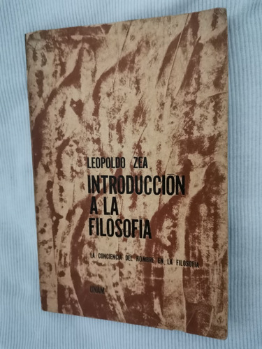 Libro Introducción A La Filosofía, Leopoldo Zea.