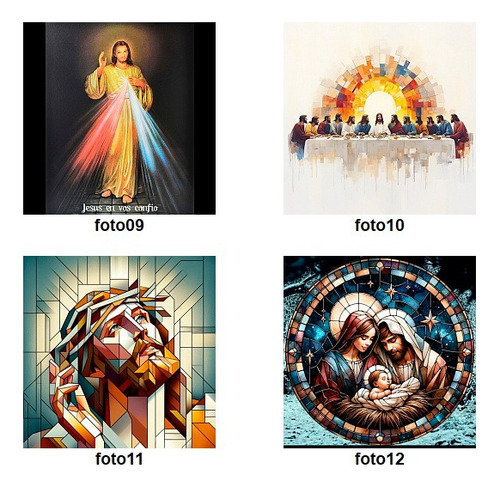 Jesus Imagen En Azulejos Mosaicos Decorativos De 15x15 Cms Blanco